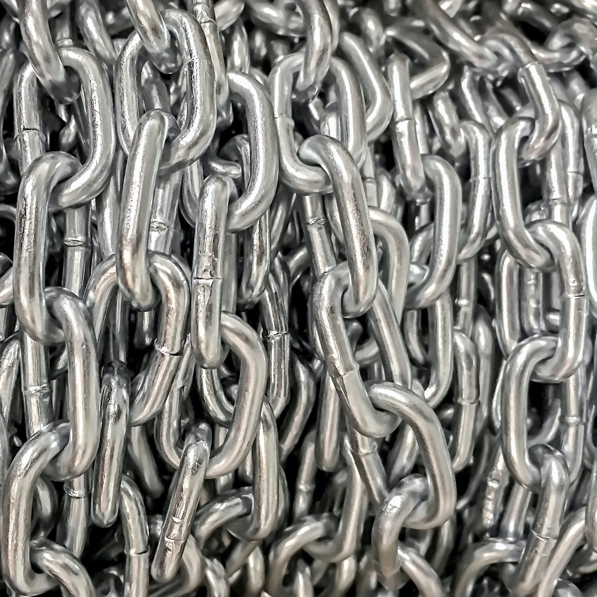 Rows of chain