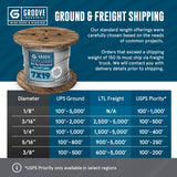 3/8" 7x19 Galvanized Aircraft Cable