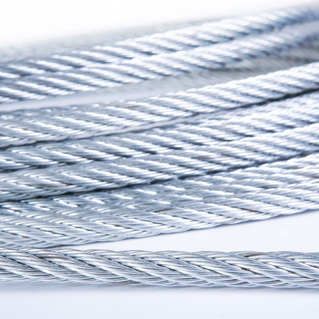 1" 6x25 IWRC Galvanized Wire Rope
