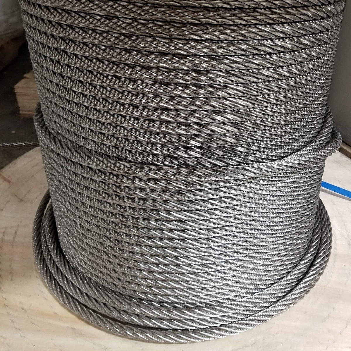 5/8" 6x19 IWRC Stainless T304 Wire Rope