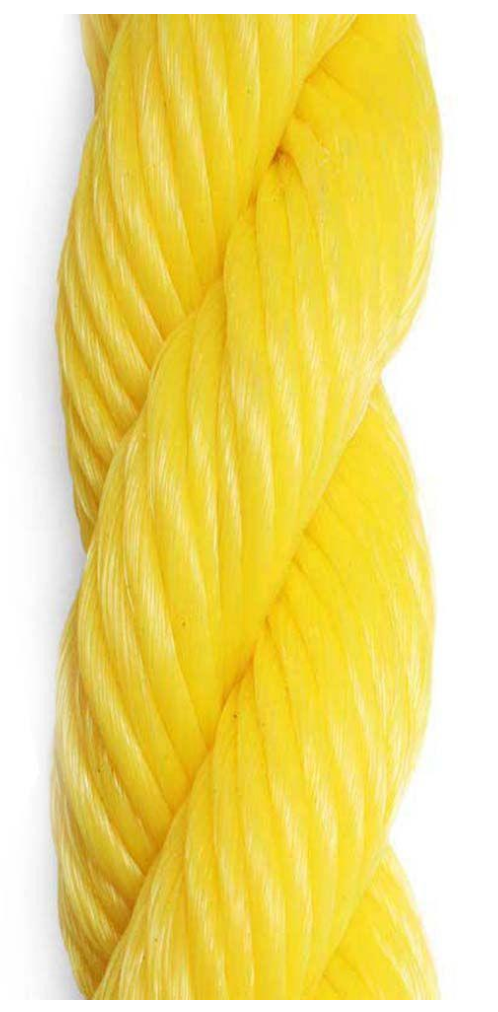 3-Strand Twisted Polypropylene Rope