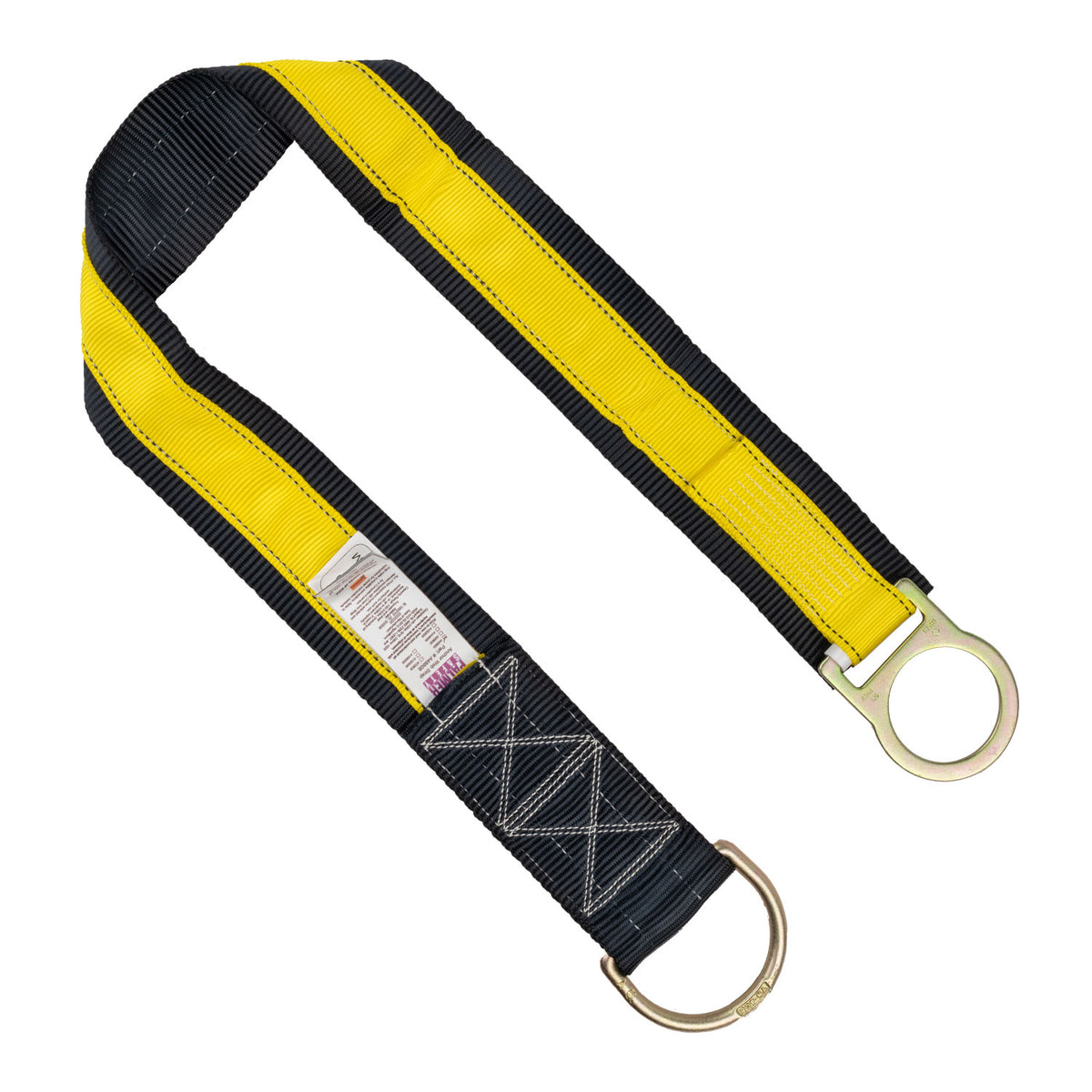 3&quot; x 10&#39; Cross Arm Strap with D-Rings