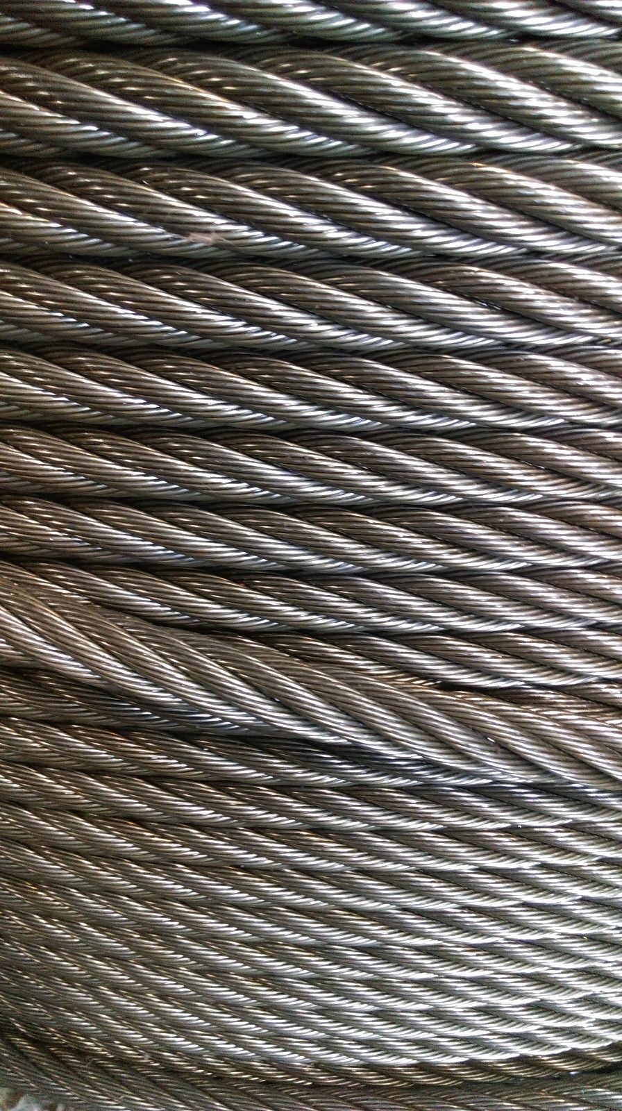 5/8&quot; 6x26 IWRC Bright Wire Rope