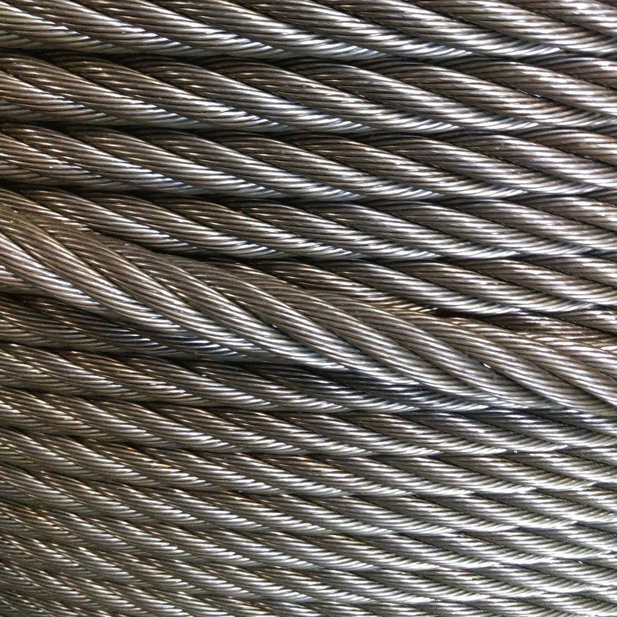 3/4" 6x26 IWRC Bright Wire Rope